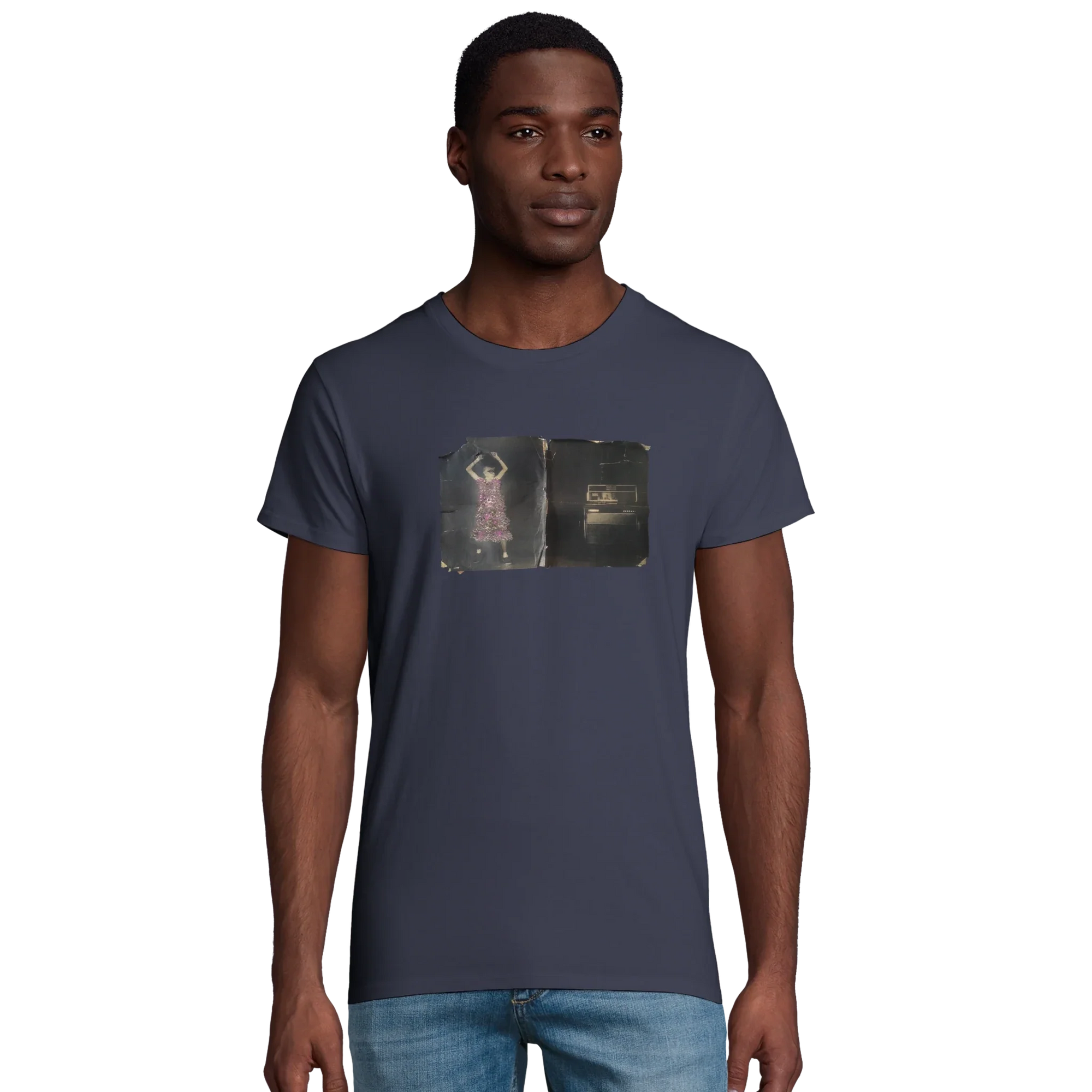 Vibrant - "Never too Late" T-shirt mouse grey 4