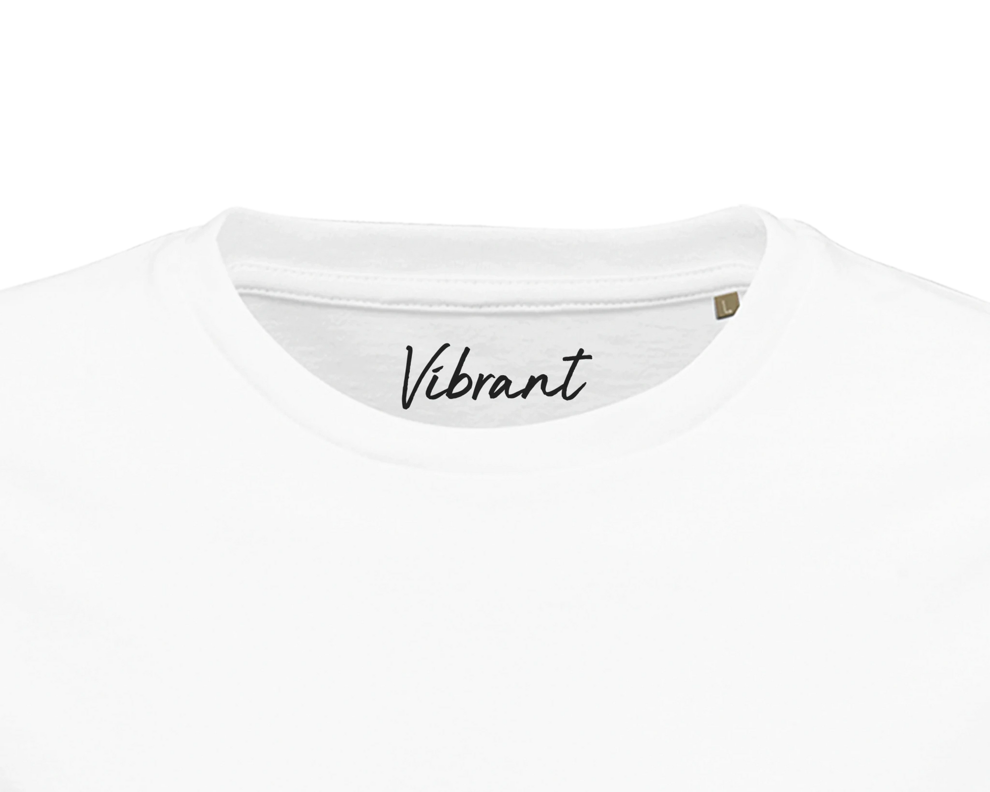 Vibrant - "Never too Late" T-shirt White 2