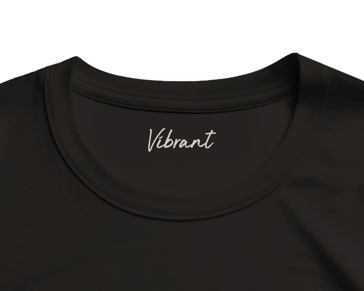 Vibrant - "Never too Late" T-shirt Deep Black 2