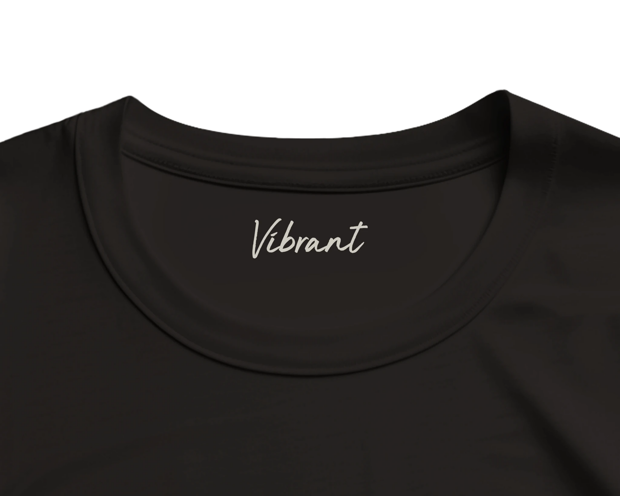 Vibrant - "Never too Late" T-shirt Deep Black 2