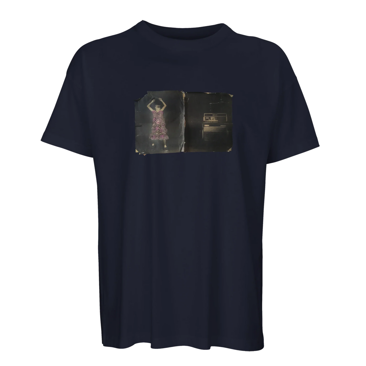 Vibrant - "Never too Late" T-shirt French Navy 1