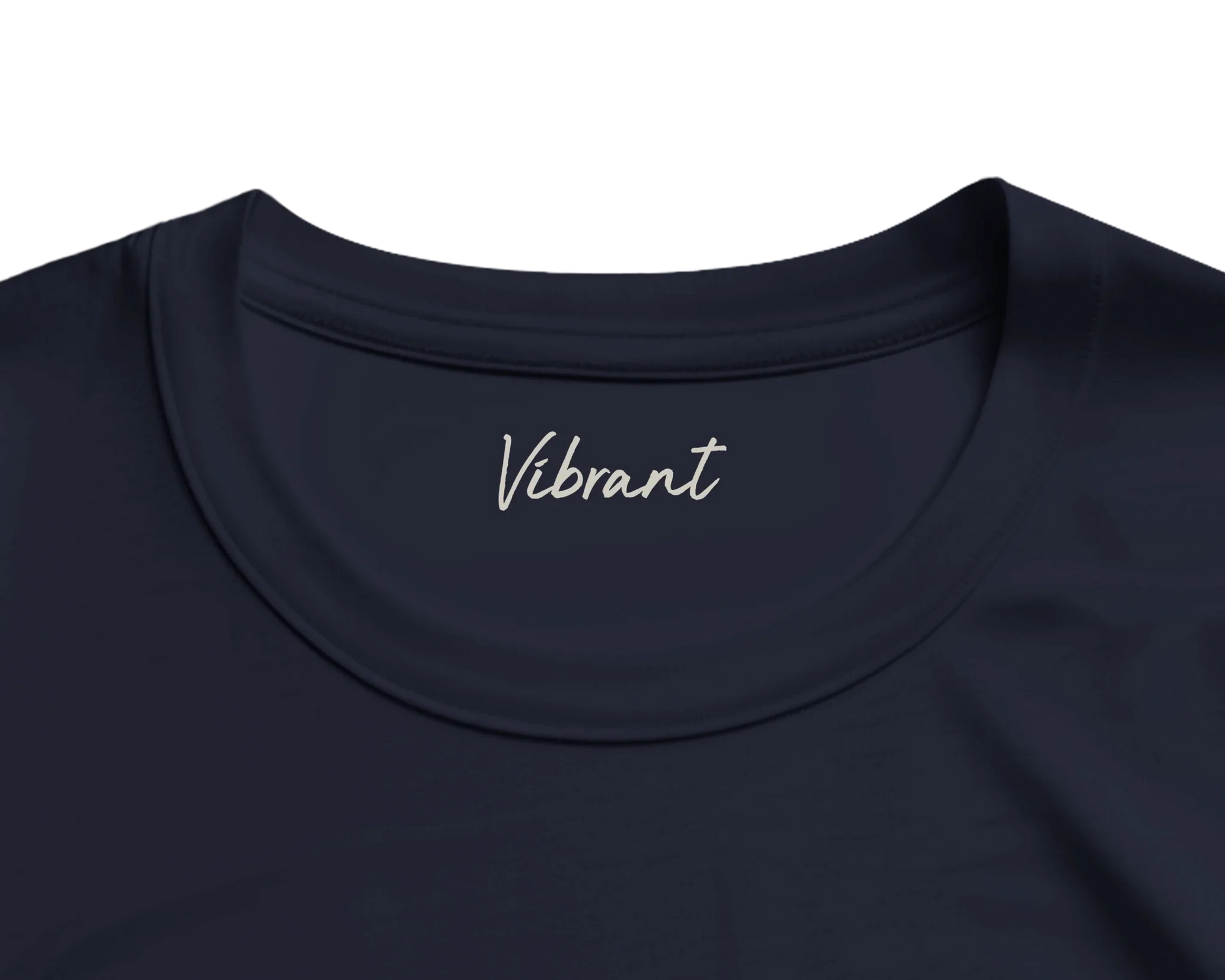 Vibrant - "Never too Late" T-shirt French Navy 2