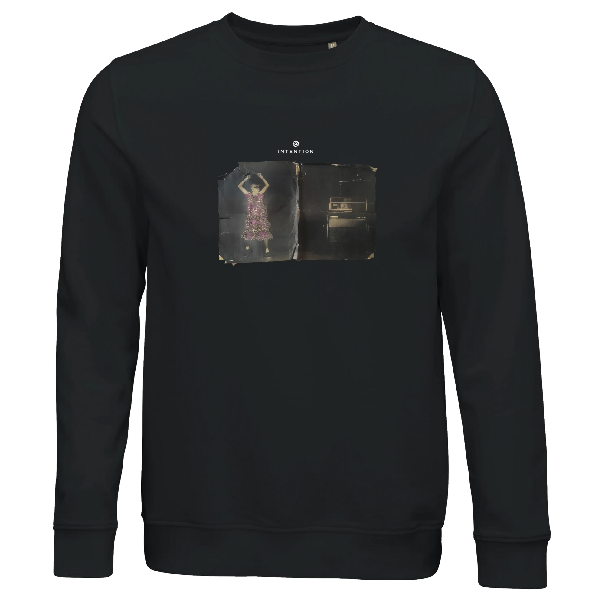 Vibrant - "Never too Late" Sweatshirt Black 1