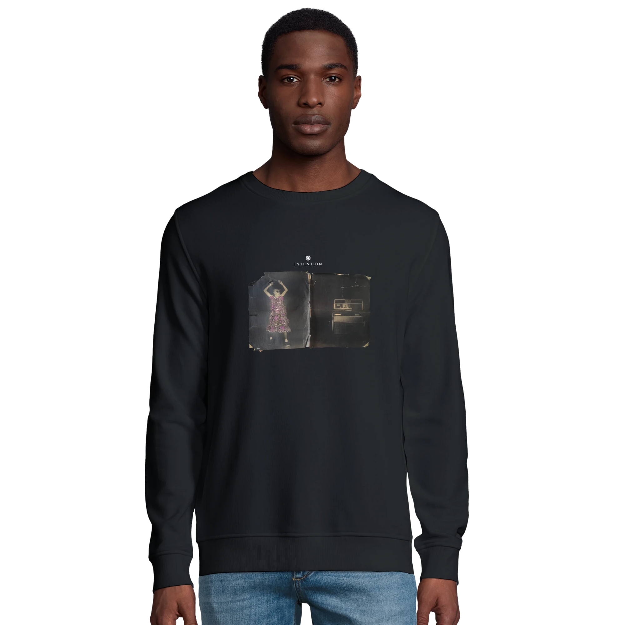 Vibrant - "Never too Late" Sweatshirt Black 3