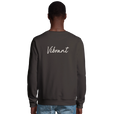 Vibrant - "Never too Late" Sweatshirt deep charcoal grey 4