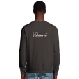 Vibrant - "Never too Late" Sweatshirt deep charcoal grey 4
