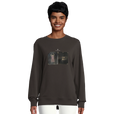 Vibrant - "Never too Late" Sweatshirt deep charcoal grey 5
