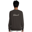Vibrant - "Never too Late" Sweatshirt deep charcoal grey 6