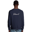Vibrant - "Never too Late" Sweatshirt French Navy 4