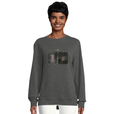 Vibrant - "Never too Late" Sweatshirt Grey Melange 5