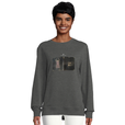 Vibrant - "Never too Late" Sweatshirt Grey Melange 5