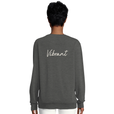 Vibrant - "Never too Late" Sweatshirt Grey Melange 6