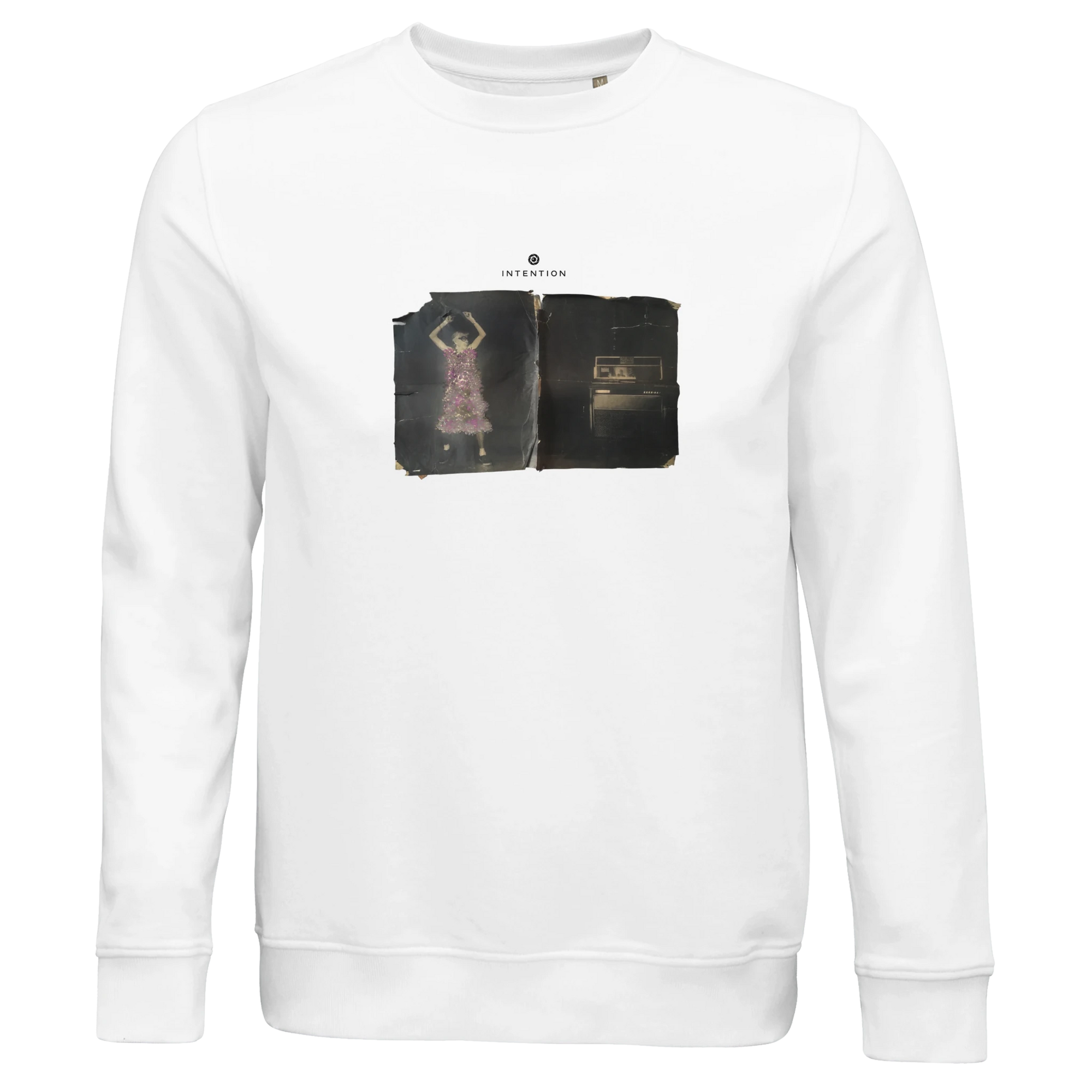 Vibrant - "Never too Late" Sweatshirt White 1