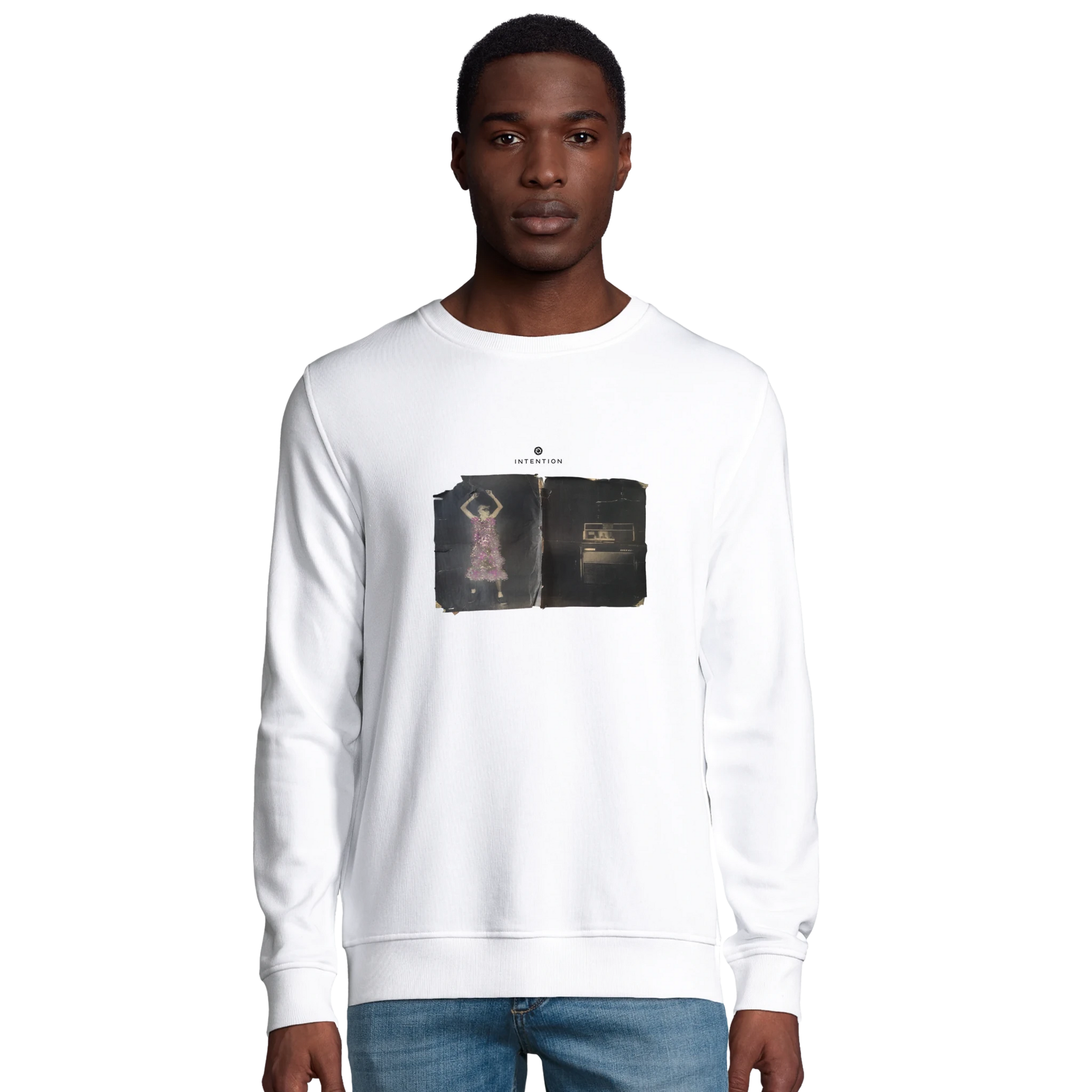 Vibrant - "Never too Late" Sweatshirt White 3