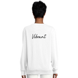 Vibrant - "Never too Late" Sweatshirt White 6