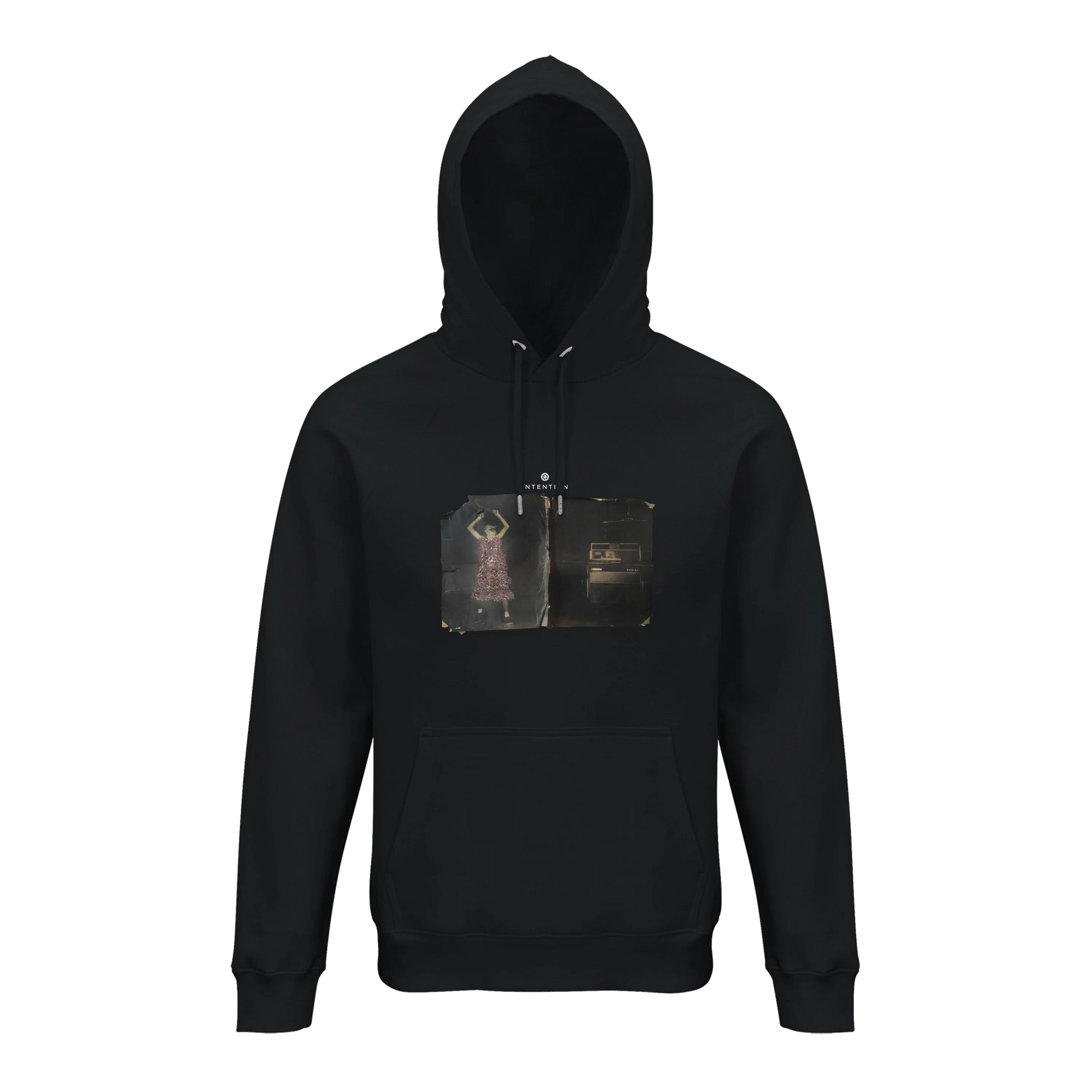 Vibrant - "Never too Late" Hoodie Black 1