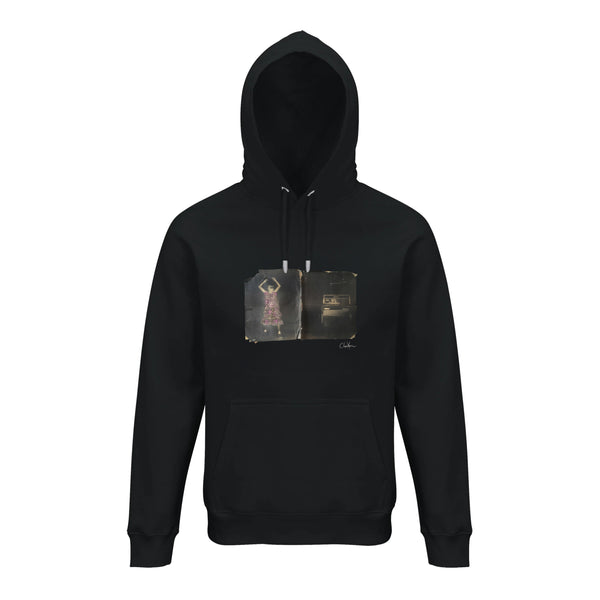 Vibrant - "Never too Late" Hoodie Black 1