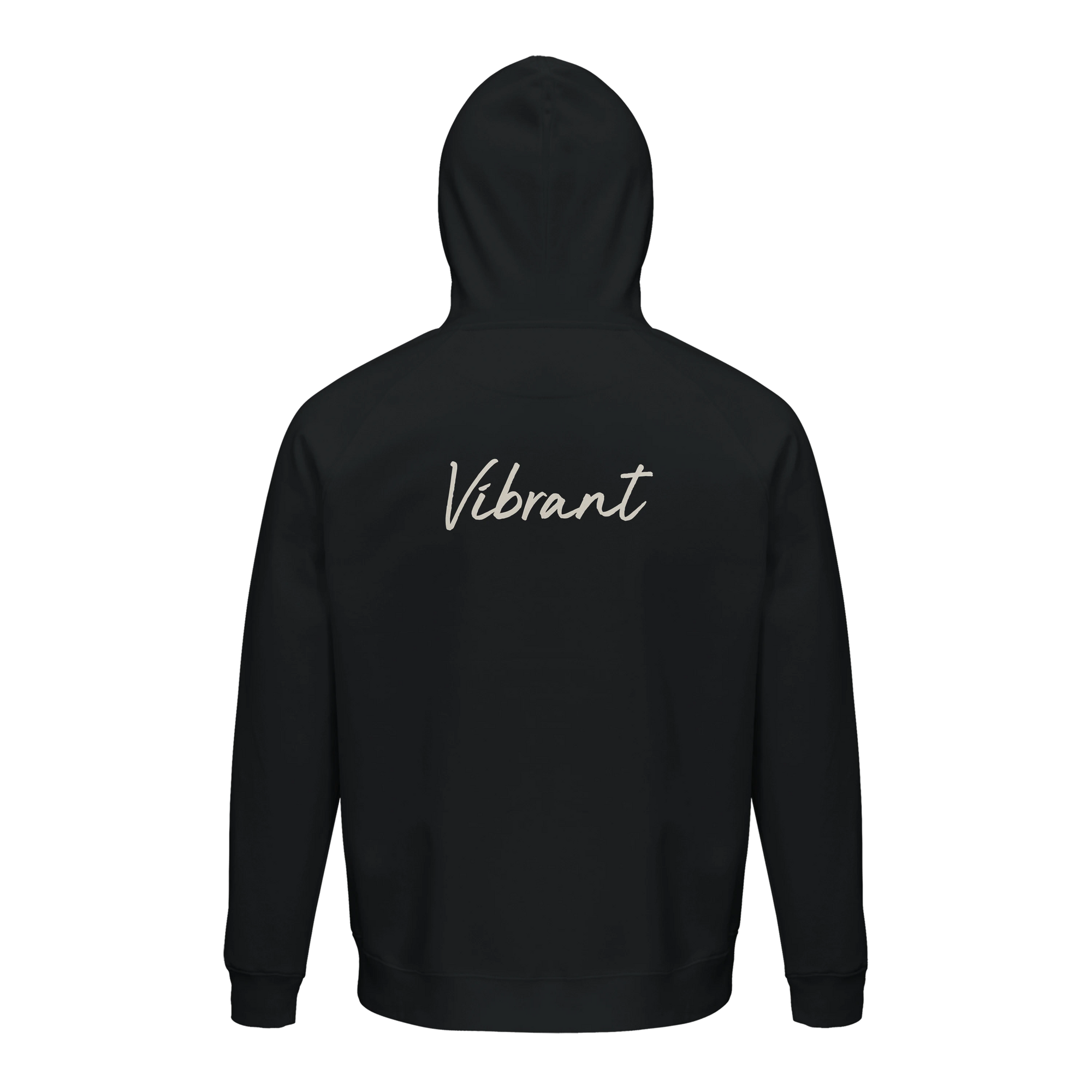Vibrant - "Never too Late" Hoodie Black 2
