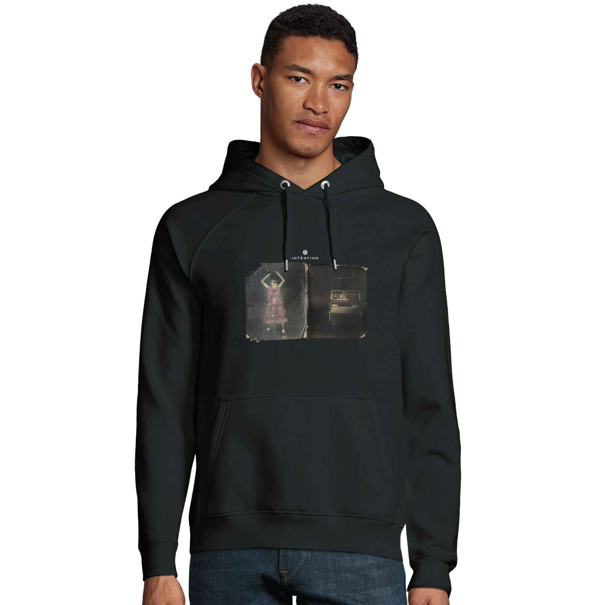 Vibrant - "Never too Late" Hoodie Black 3