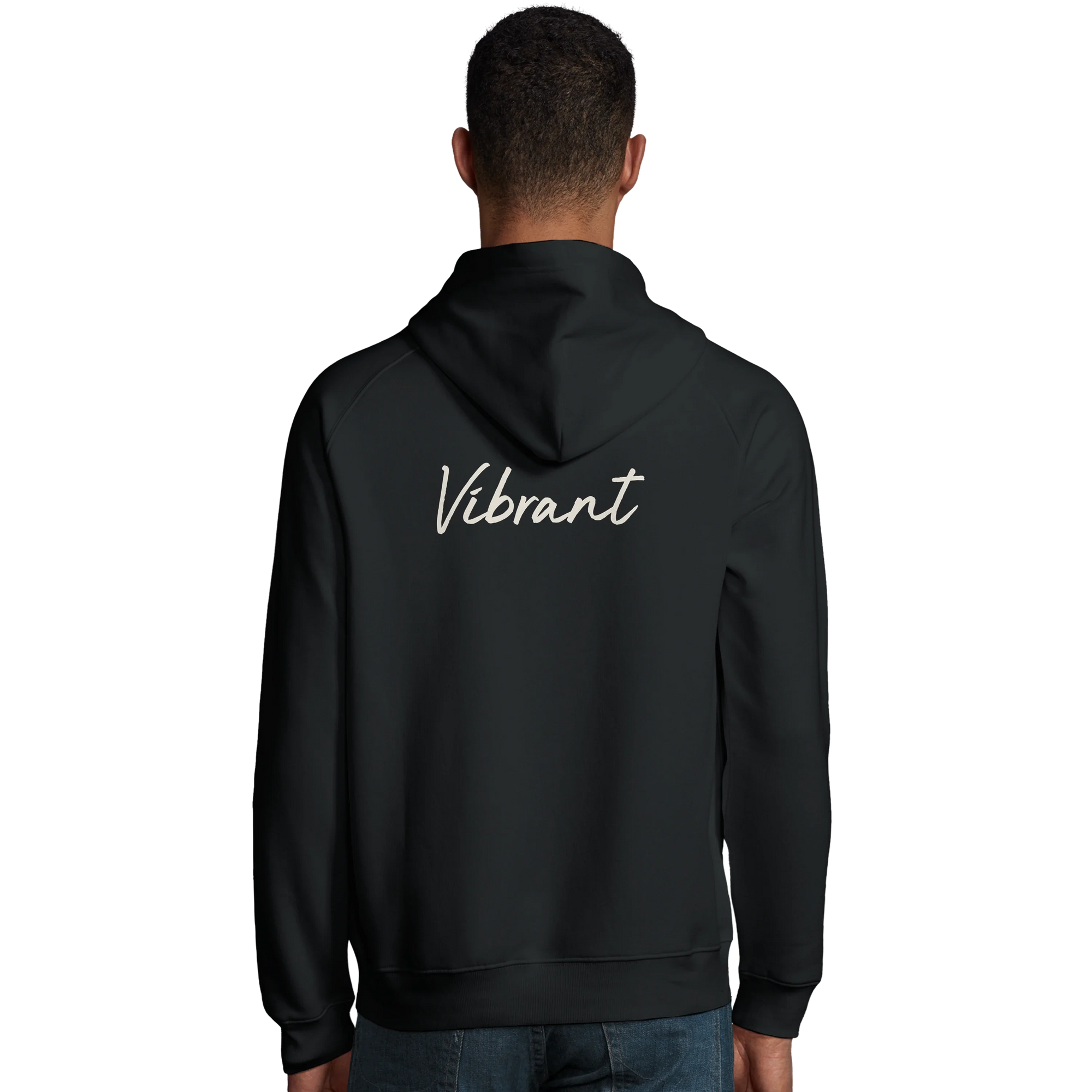 Vibrant - "Never too Late" Hoodie Black 4