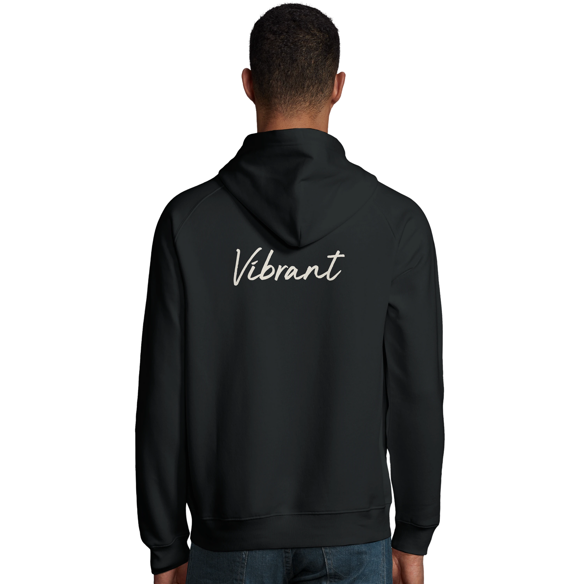 Vibrant - "Never too Late" Hoodie Black 4