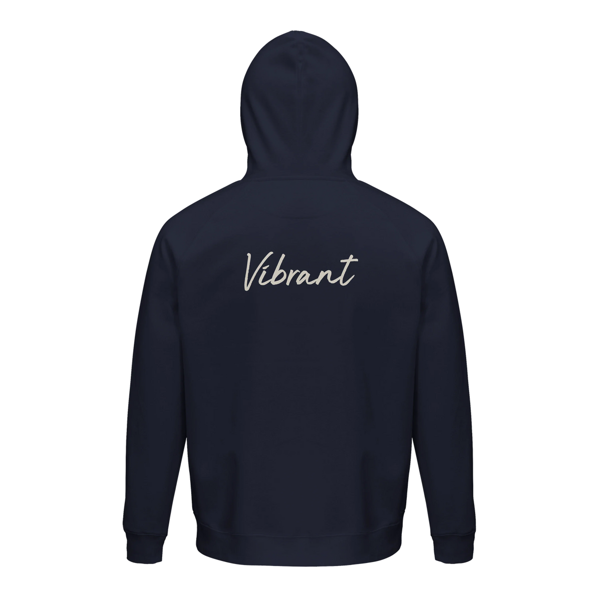 Vibrant - "Never too Late" Hoodie French Navy 2