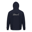 Vibrant - "Never too Late" Hoodie French Navy 2