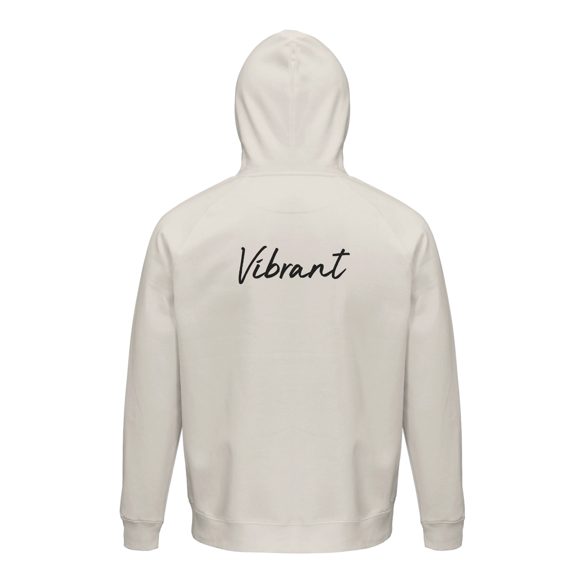 Vibrant - "Never too Late" Hoodie Off White 2
