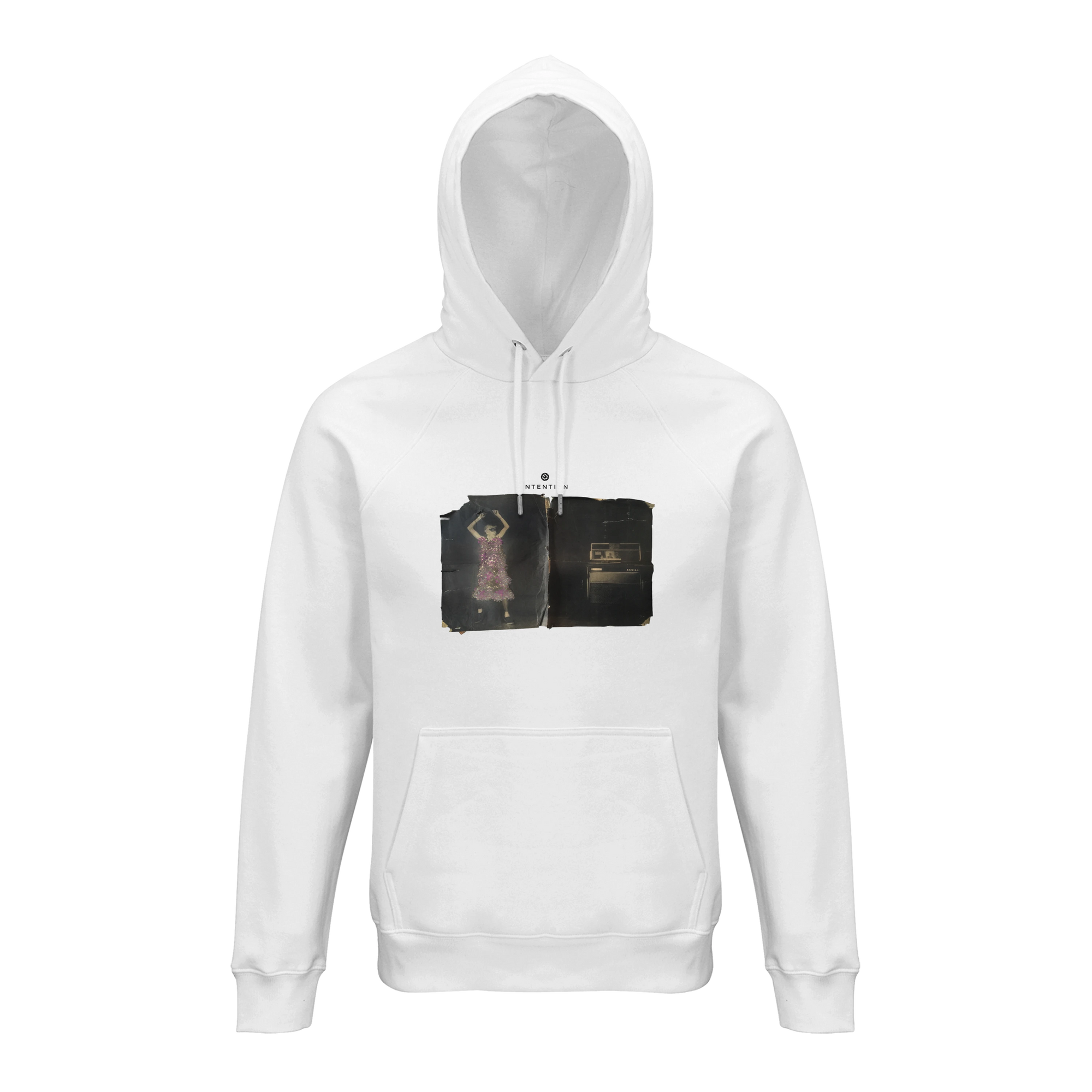 Vibrant - "Never too Late" Hoodie White 1