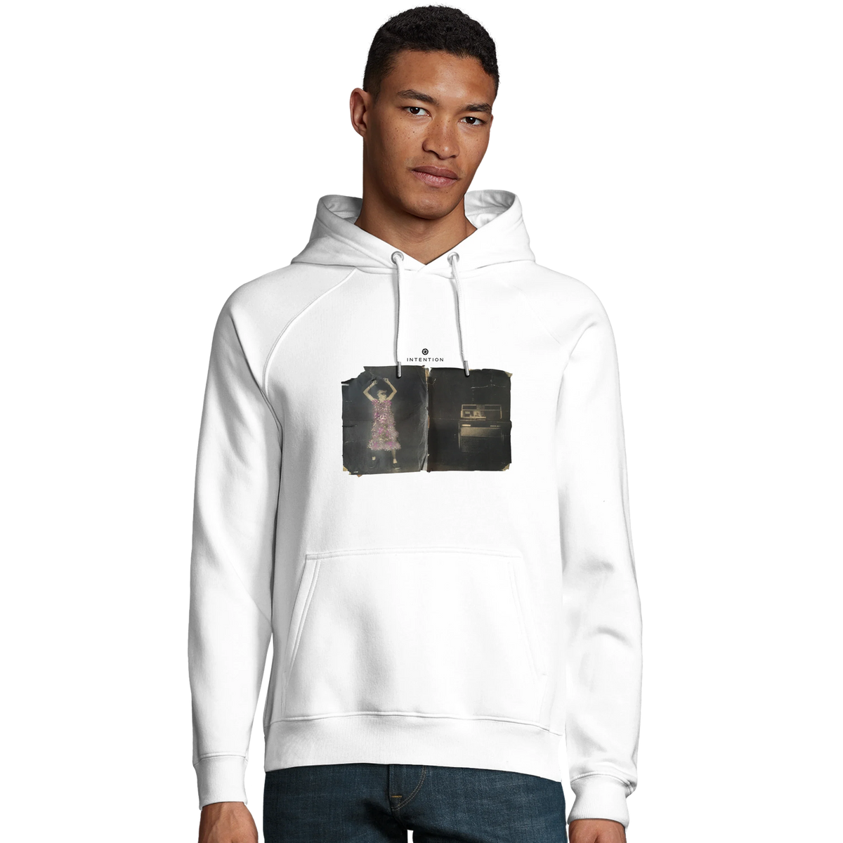 Vibrant - "Never too Late" Hoodie White 3
