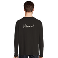 Vibrant - "Never too Late" Long sleeve Deep Black 4