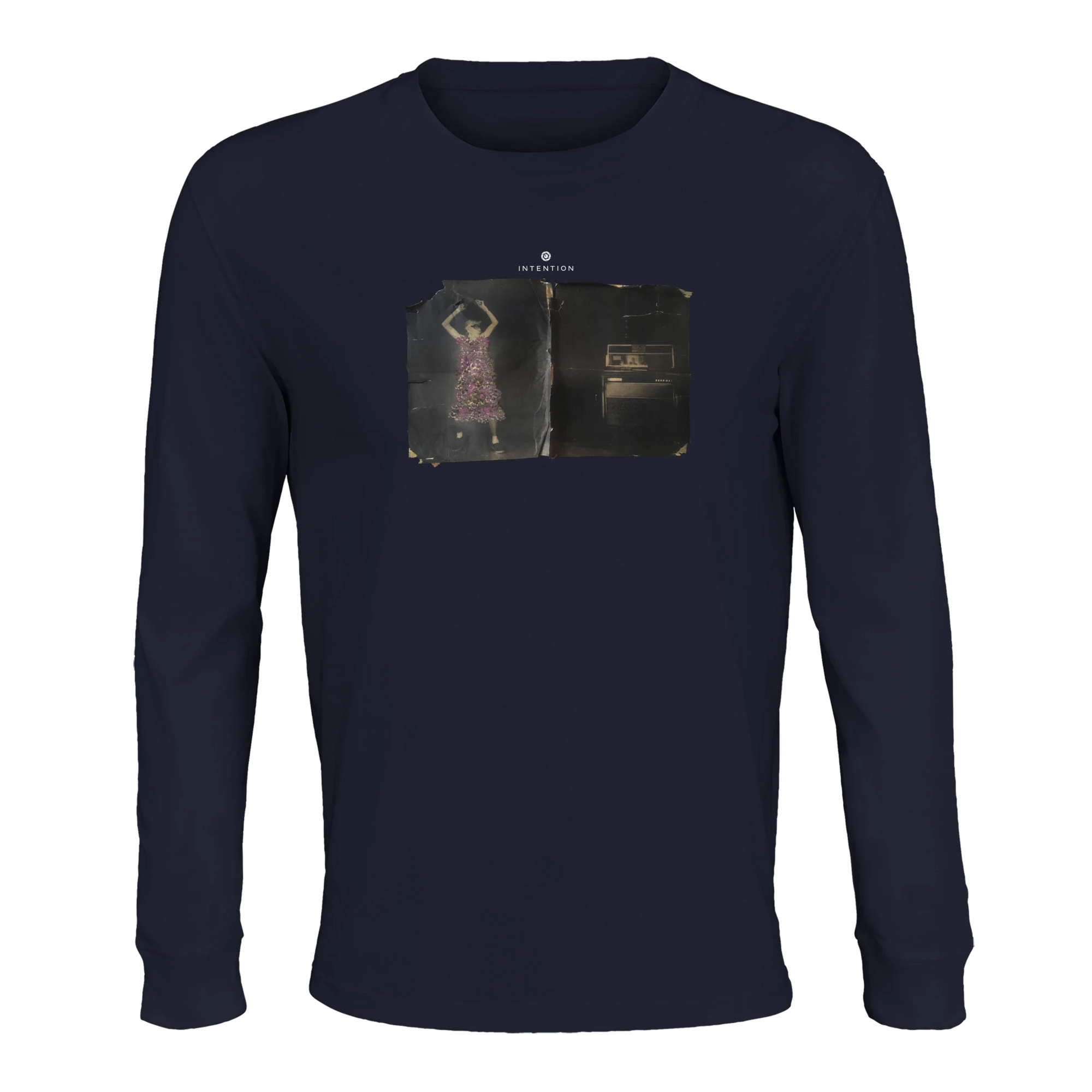Vibrant - "Never too Late" Long sleeve French Navy 1