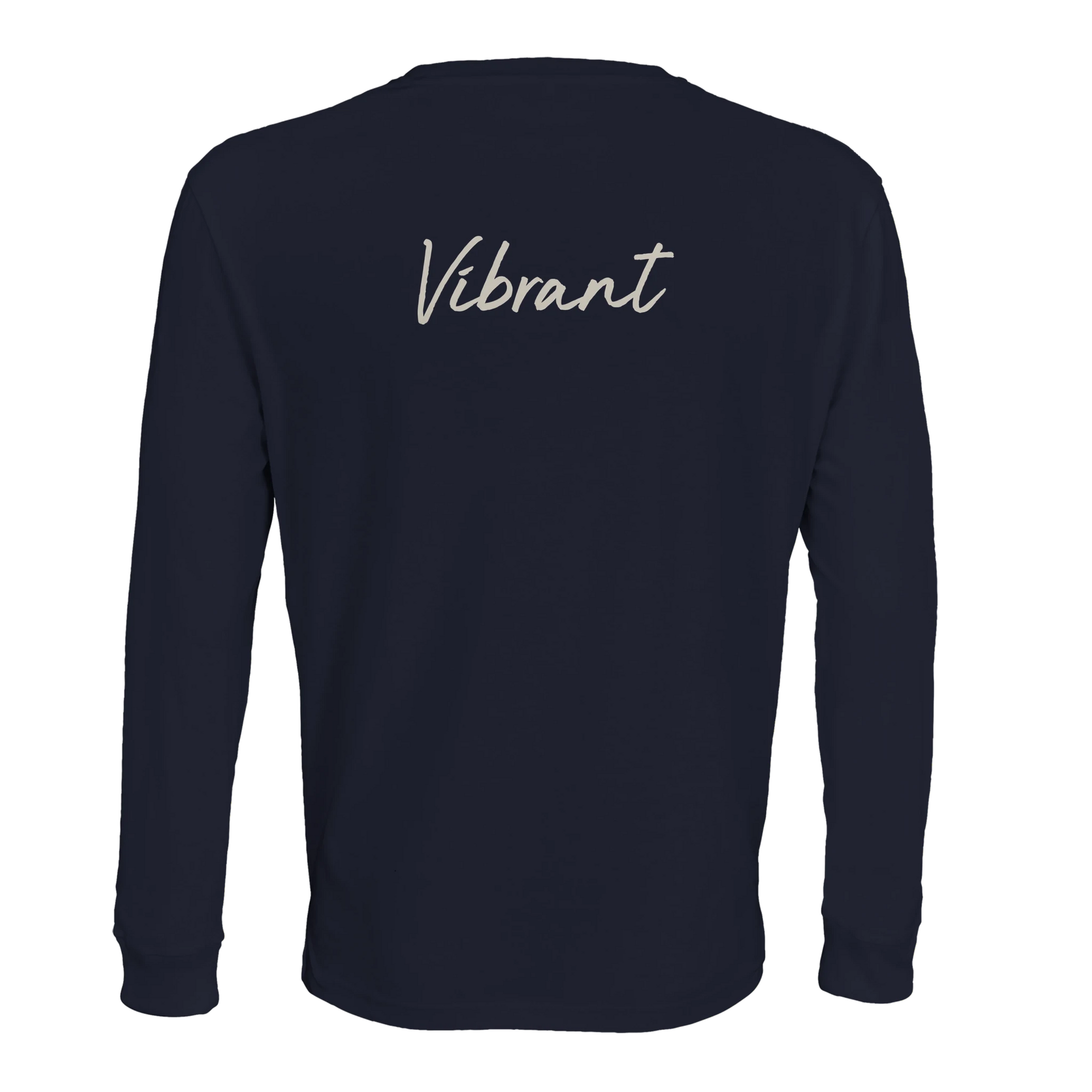 Vibrant - "Never too Late" Long sleeve French Navy 2