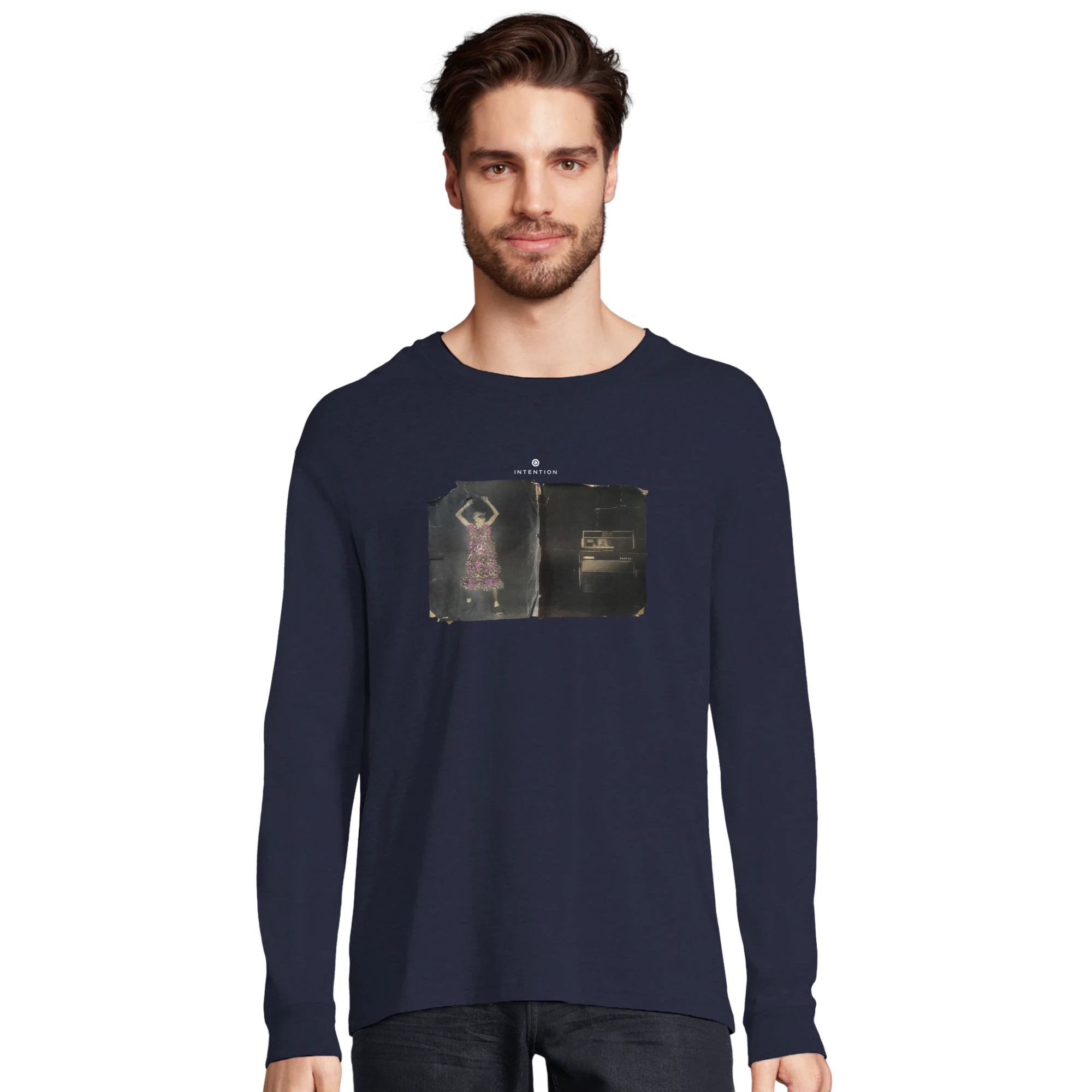 Vibrant - "Never too Late" Long sleeve French Navy 3