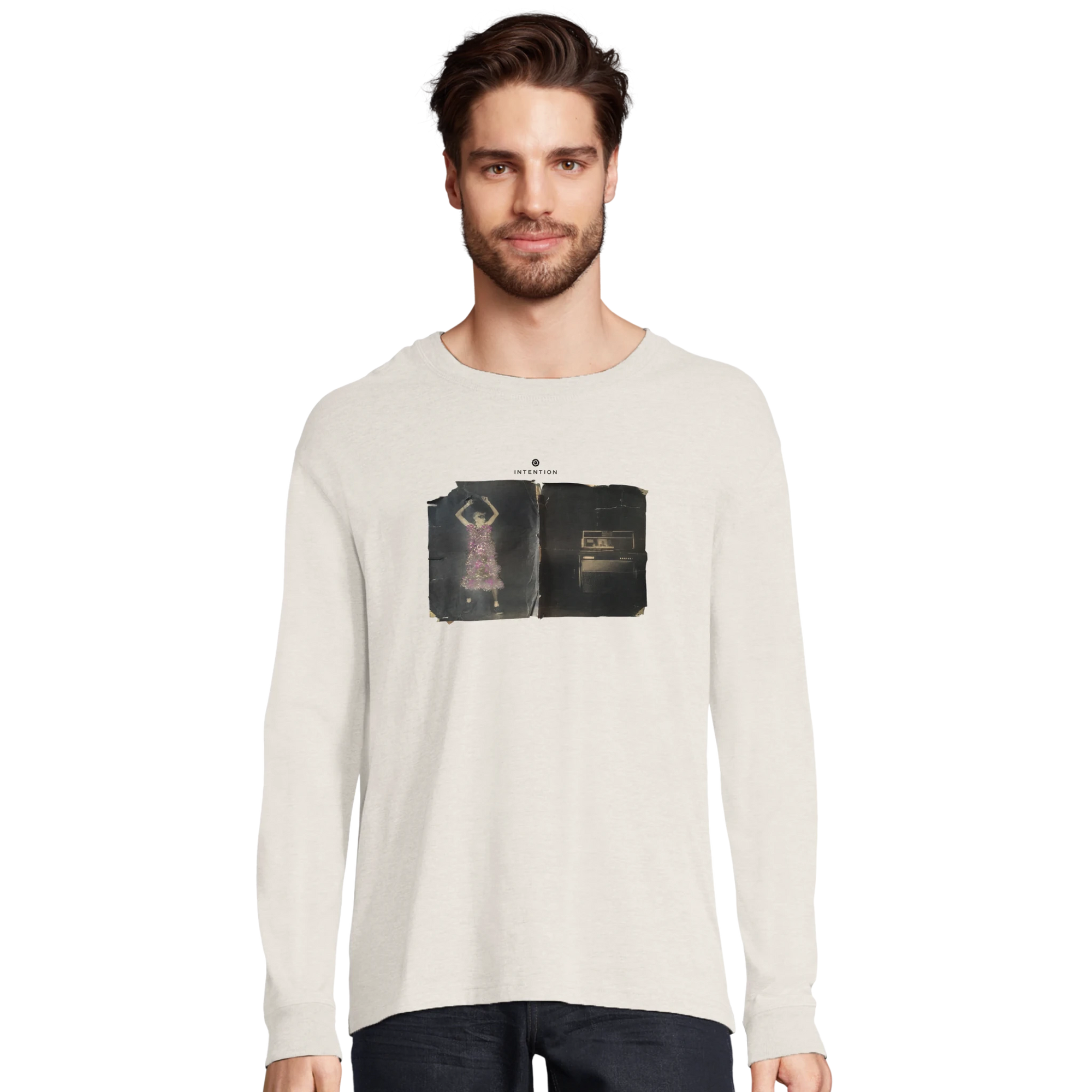 Vibrant - "Never too Late" Long sleeve Off White 4