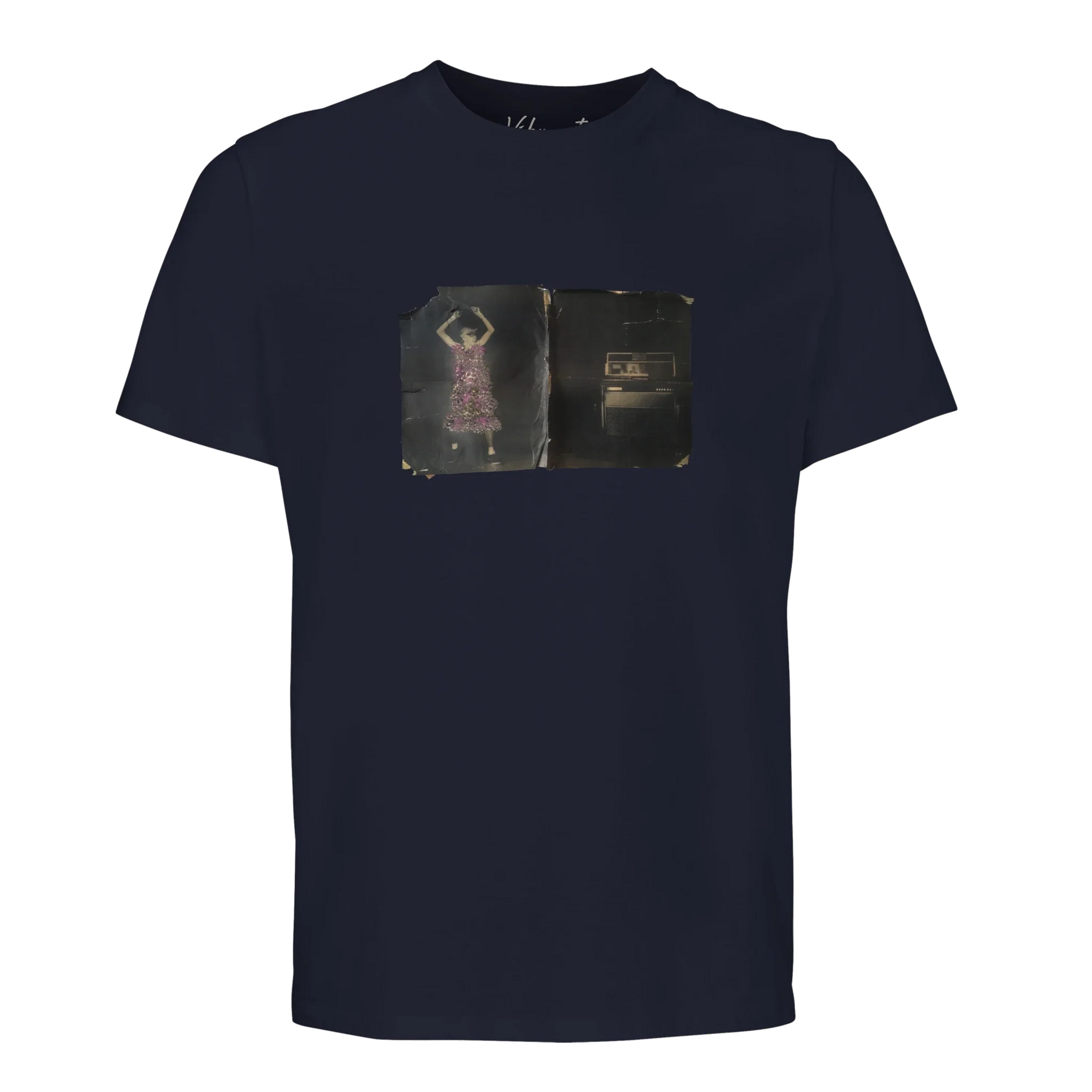 Vibrant - "Never too Late" T-shirt French Navy 1