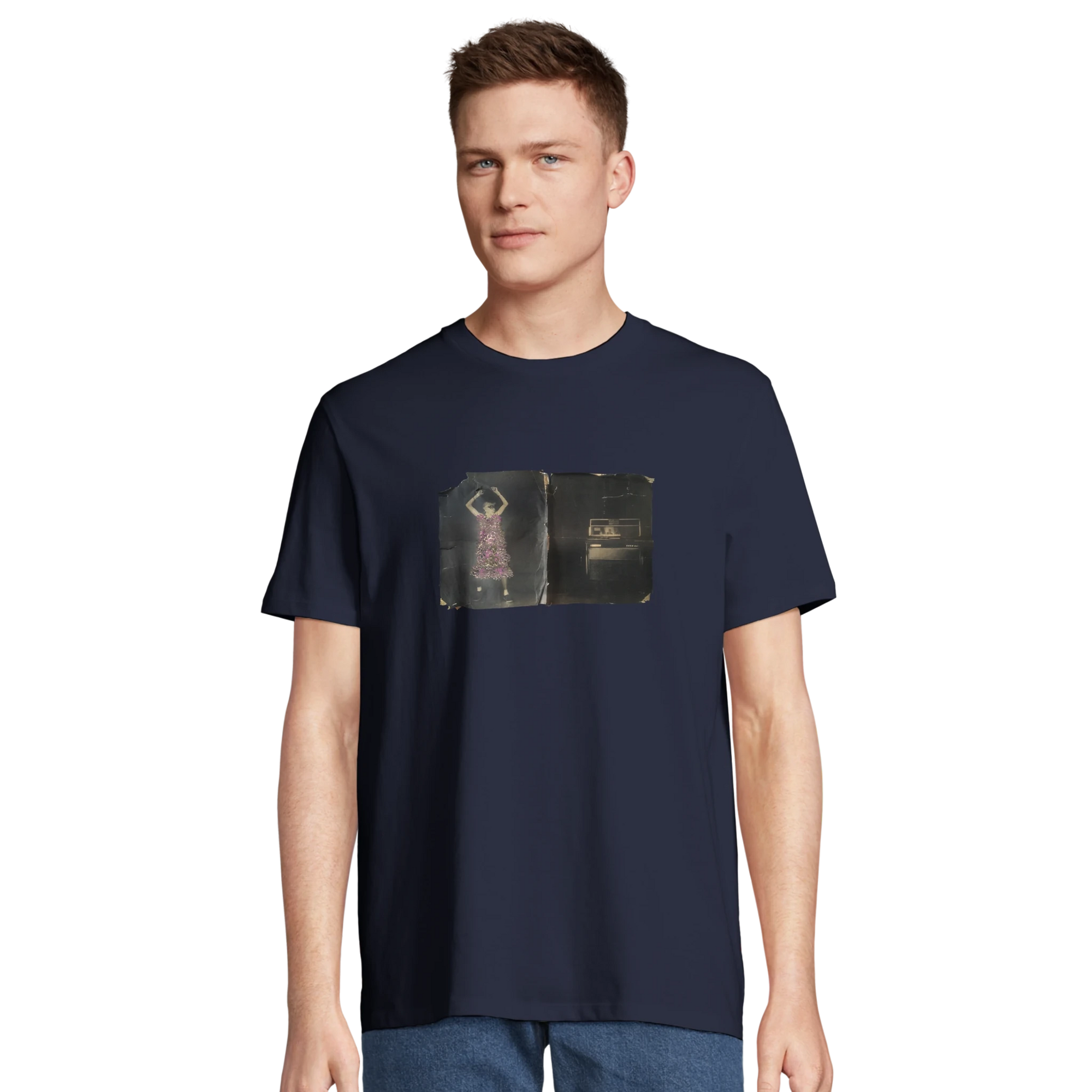 Vibrant - "Never too Late" T-shirt French Navy 4