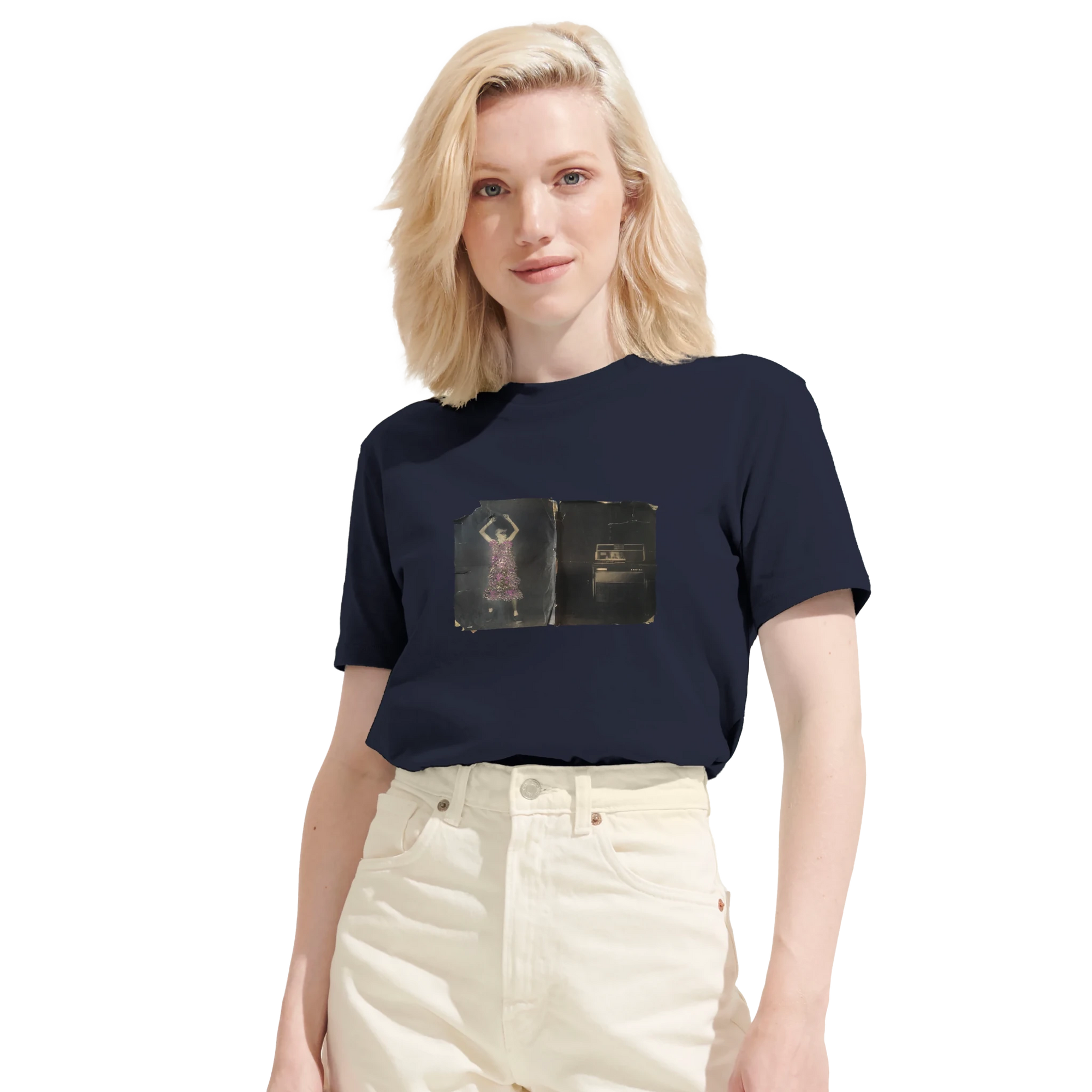 Vibrant - "Never too Late" T-shirt French Navy 6