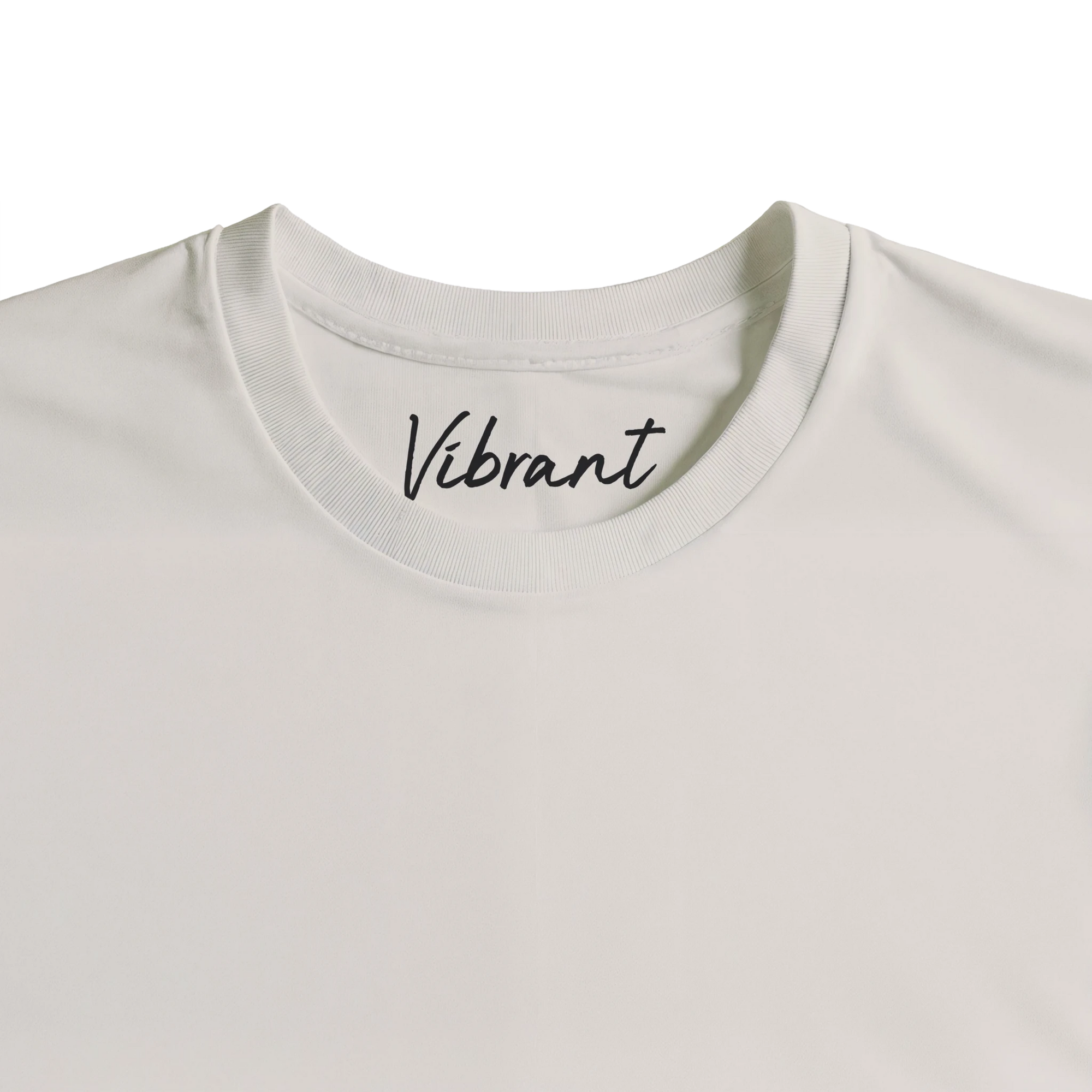 Vibrant - "Never too Late" T-shirt Off White 2