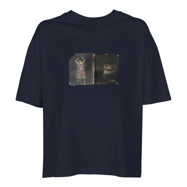 Vibrant - "Never too Late" T-shirt French Navy 1