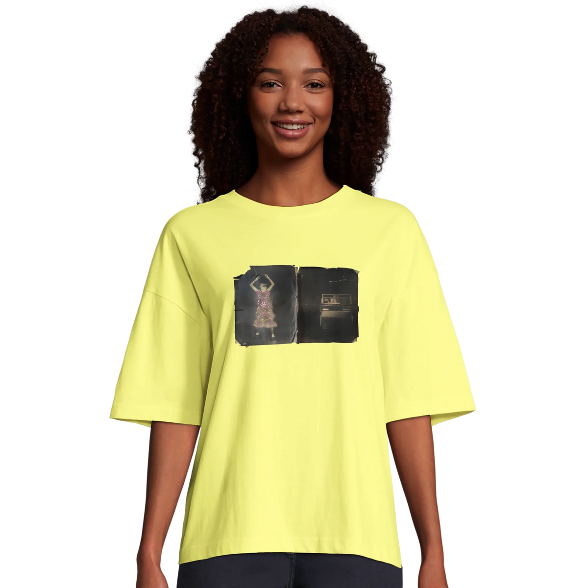 Vibrant - "Never too Late" T-shirt Light Yellow 4
