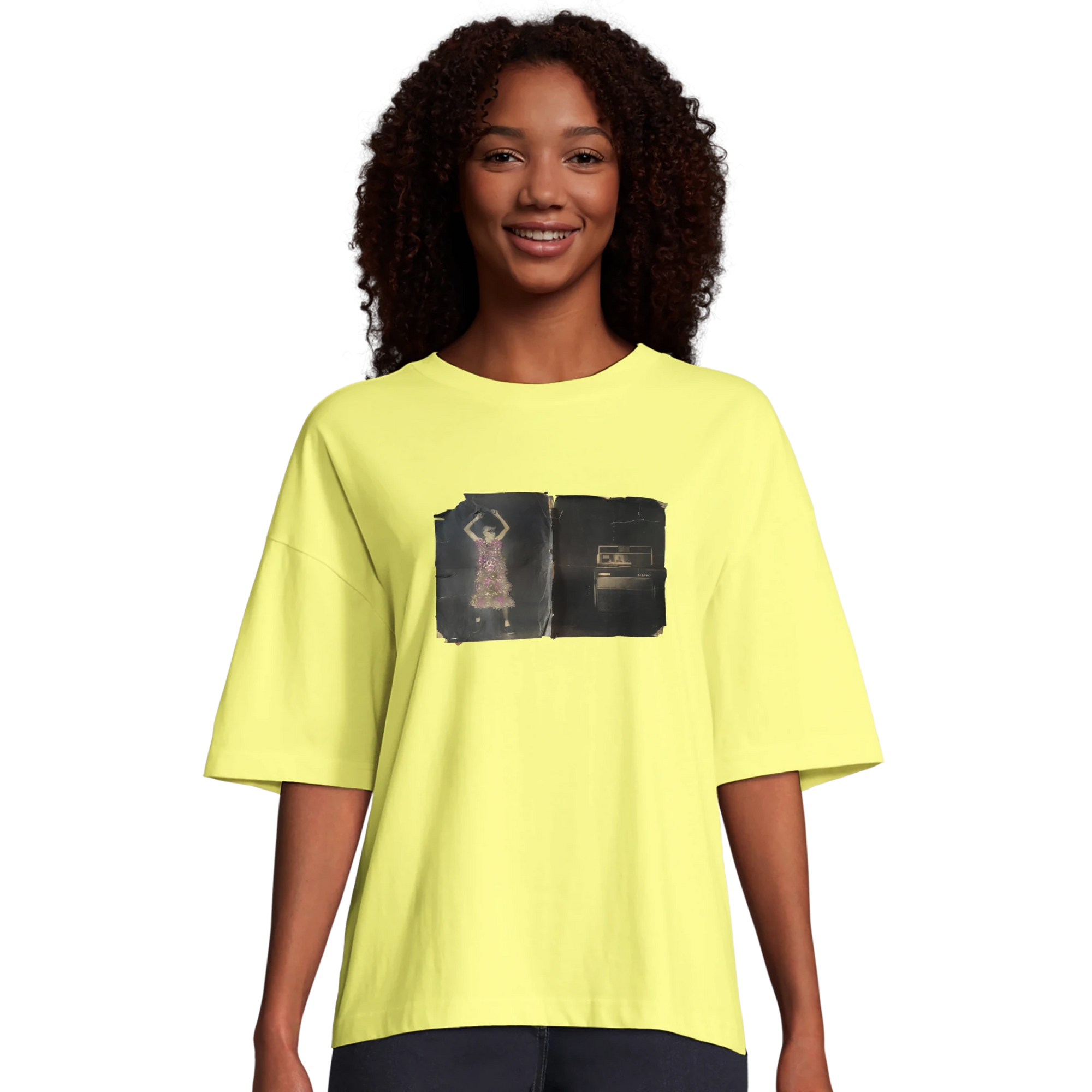 Vibrant - "Never too Late" T-shirt Light Yellow 4
