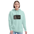 Vibrant - "Never too Late" Hoodie arctic blue 5