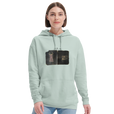 Vibrant - "Never too Late" Hoodie creamy green 5