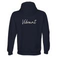 Vibrant - "Never too Late" Hoodie French Navy 2