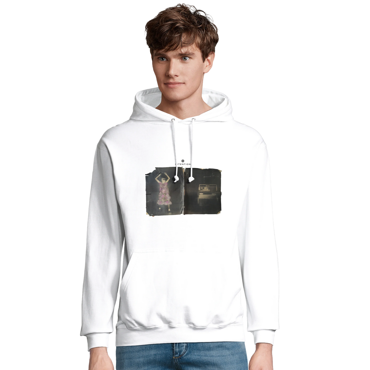 Vibrant - "Never too Late" Hoodie White 3