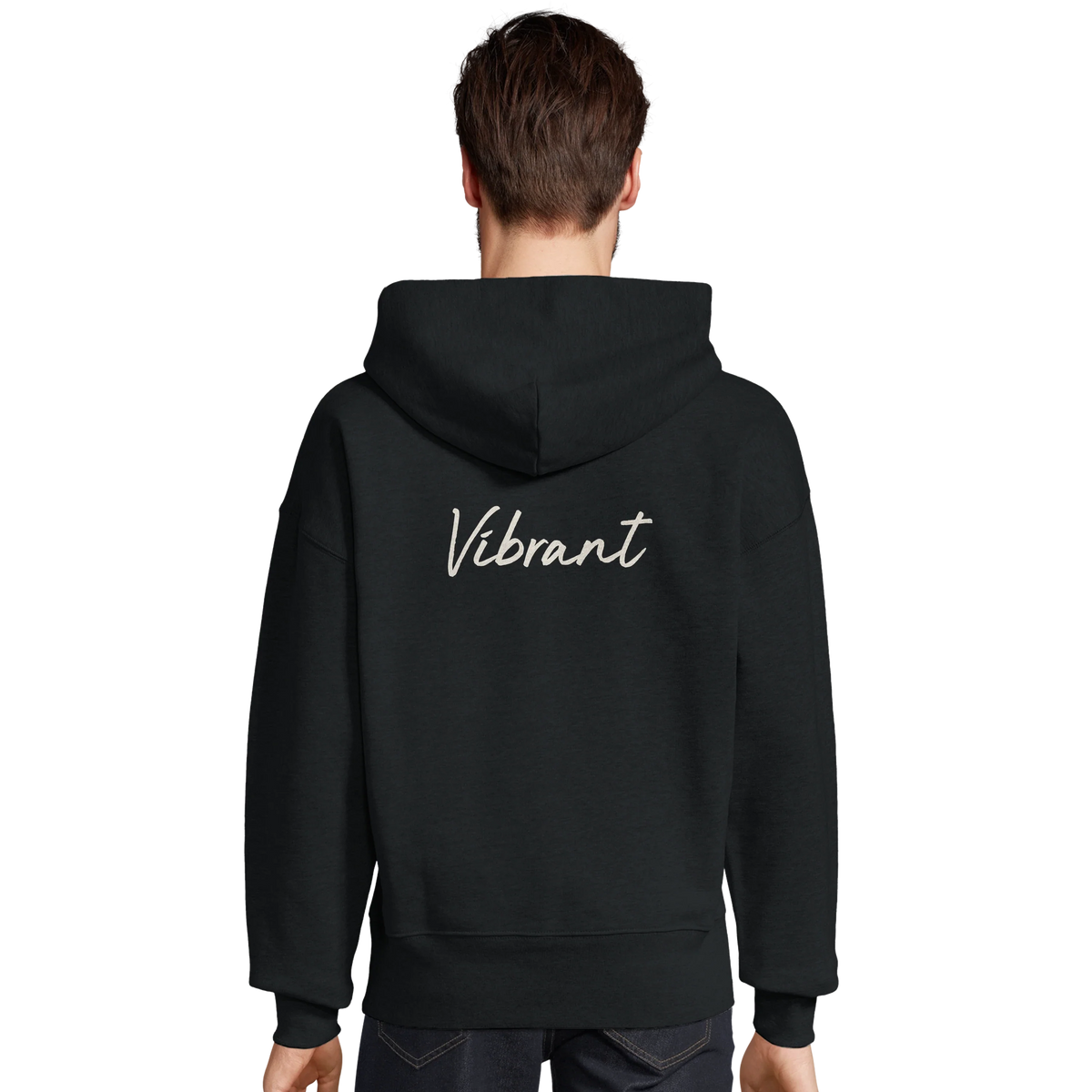 Vibrant - "Never too Late" Hoodie Black 4
