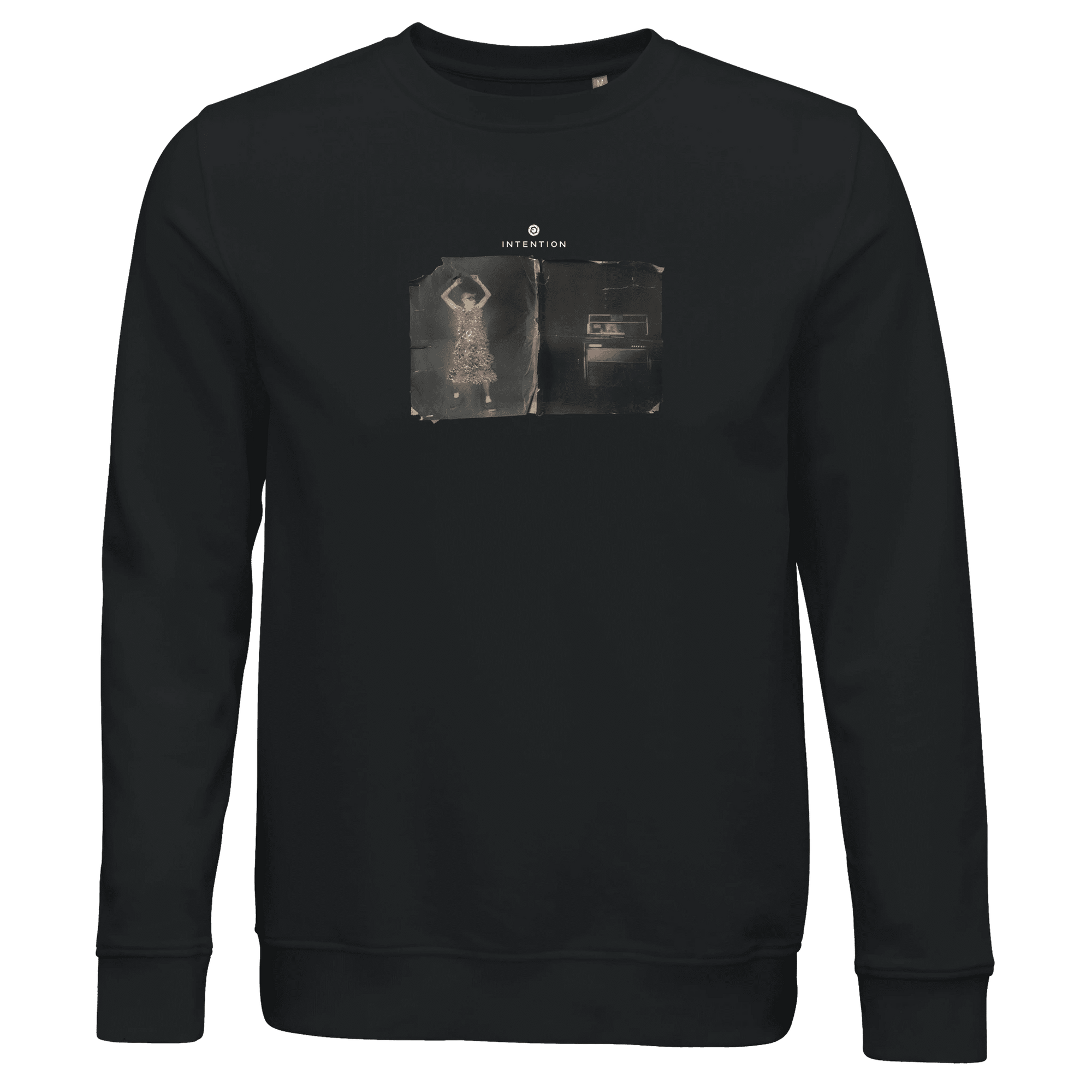 Vibrant - "Never too Late" Sweatshirt Black XS 1