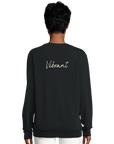 Vibrant - "Never too Late" Sweatshirt Black XS 6
