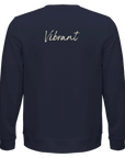 Vibrant - "Never too Late" Sweatshirt French Navy XS 2